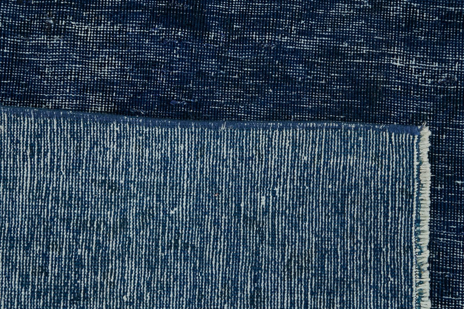 Handmade Blue Overdyed Large Area Rug 280 Cm X 373 Cm photo buy