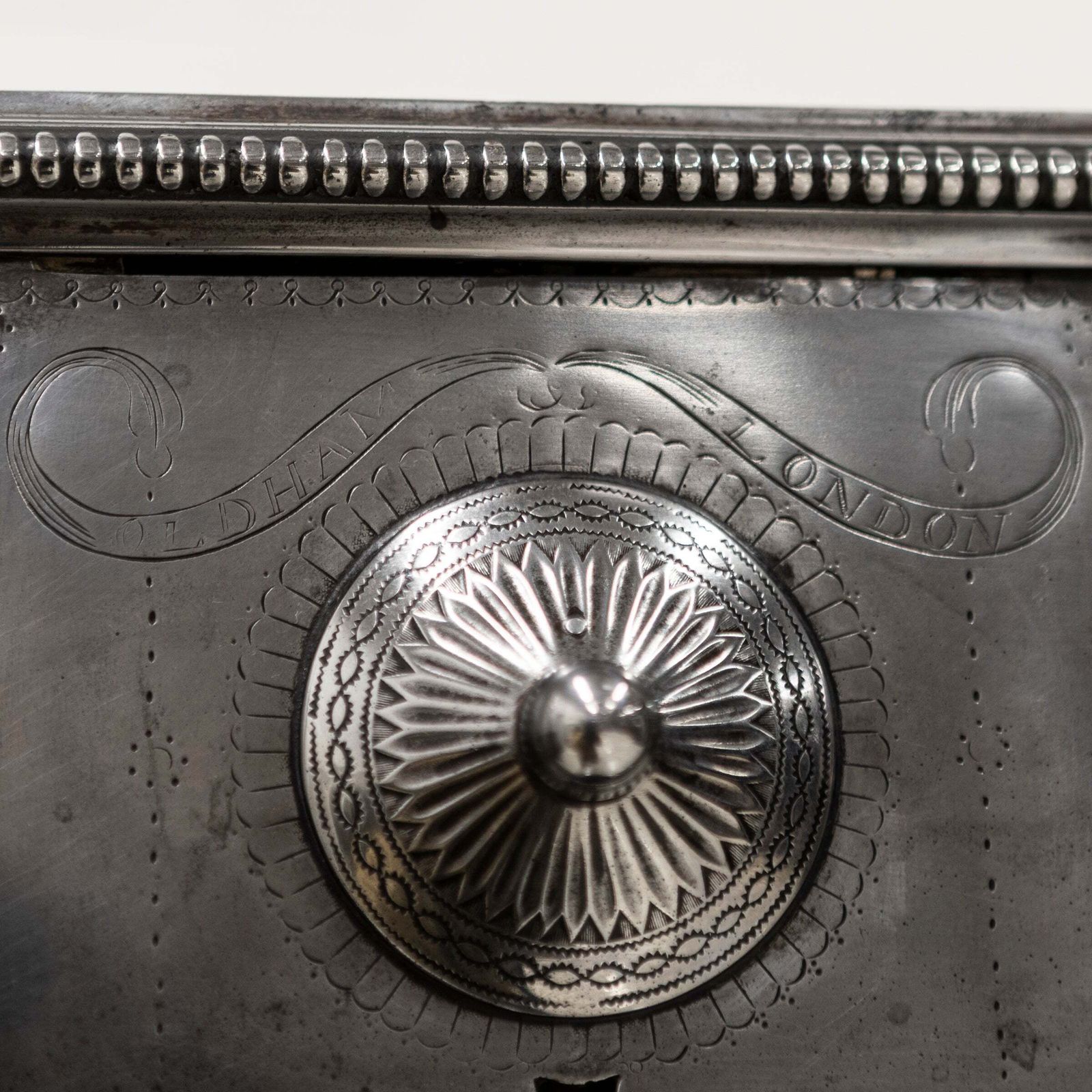 Home Fixtures Antique Georgian Polished Steel Register Grate | Robert Adam photo