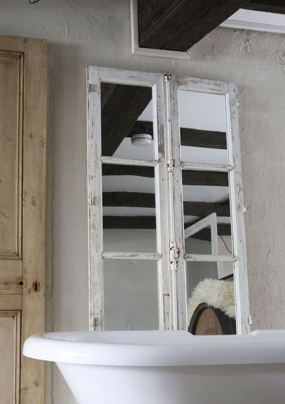 Floor Standing French Window Frame Mirrors photo 600.0