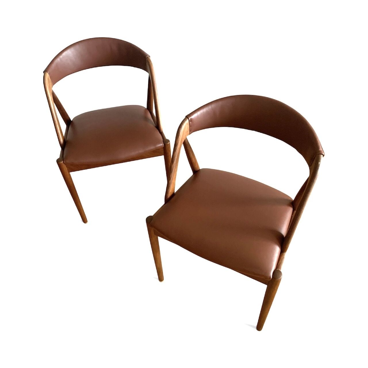 Pair Of Mid Century Chairs By Kai Kristiansen photo Furniture