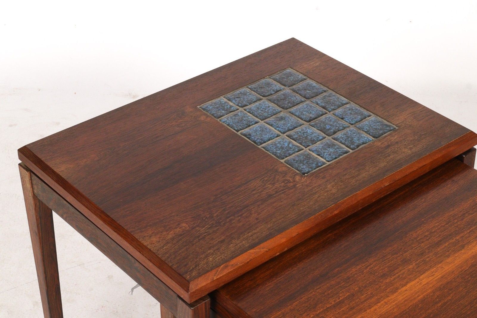 Vintage Danish  Mid Century Rosewood Johannes  Andersen Nesting Tables 1960,S photo for sale