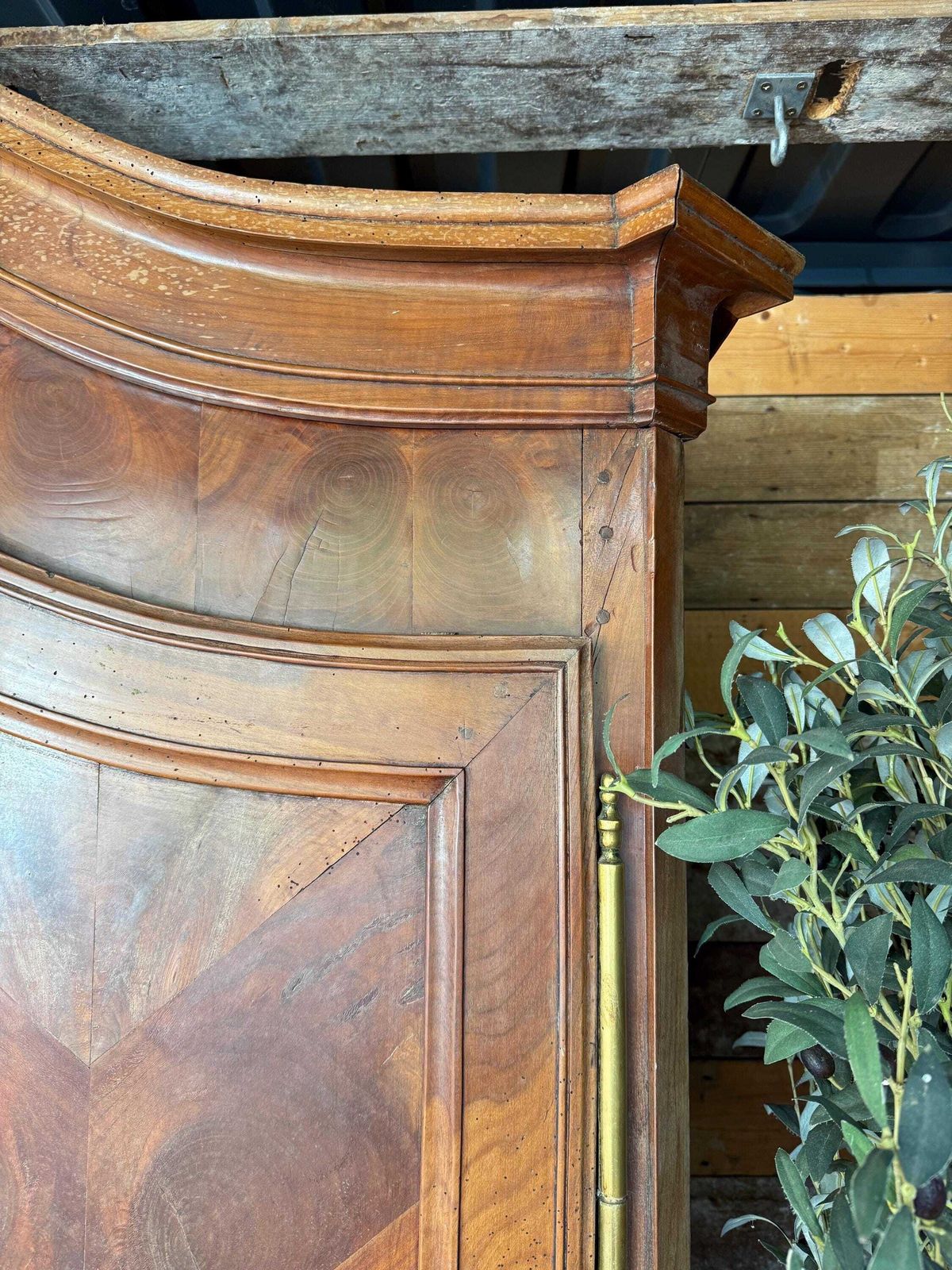 Imposing Antique French Cherrywood Armoire photo buy