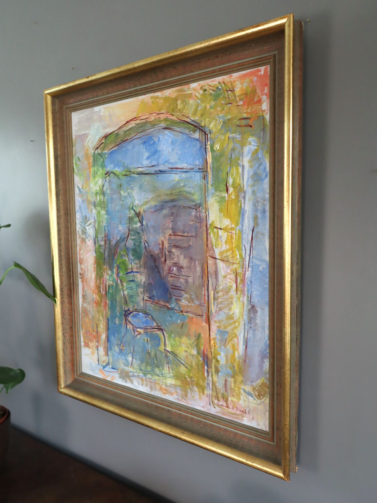 Chair By The Archway Oil Painting photo 501.0