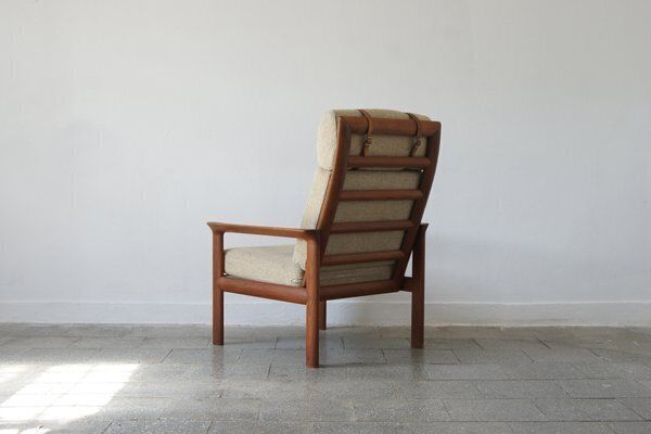 Teak Lounge Chair By Sven Ellekaer For Komfort, Denmark, 1960s photo for sale