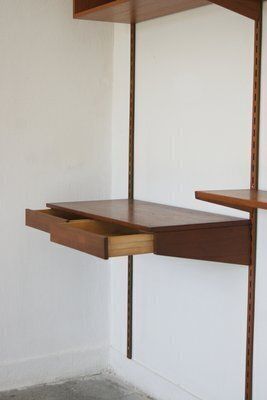 photo buy Mid Century Shelves & Wall Units & Desk By Kai Kristiansen For Fm Mobler, 1960s