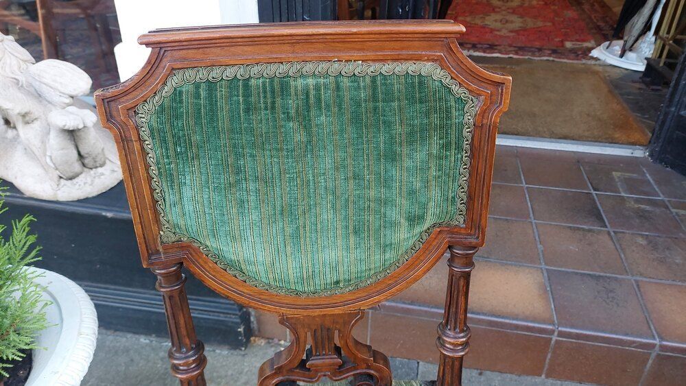 Pair Of Victorian Mahogany Occasional Chairs photo Furniture