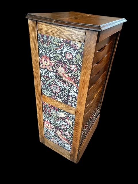 Early 20th. Century 9 Drawer Oak Cabinet photo for sale