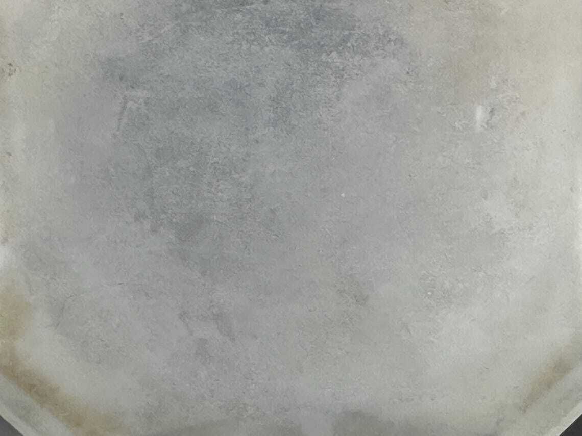 Art Deco Glass Vase Signed Muller Frères French Molded Pressed Glass Circa 1930 Frosted Geometric Design Gift For Her photo vintage