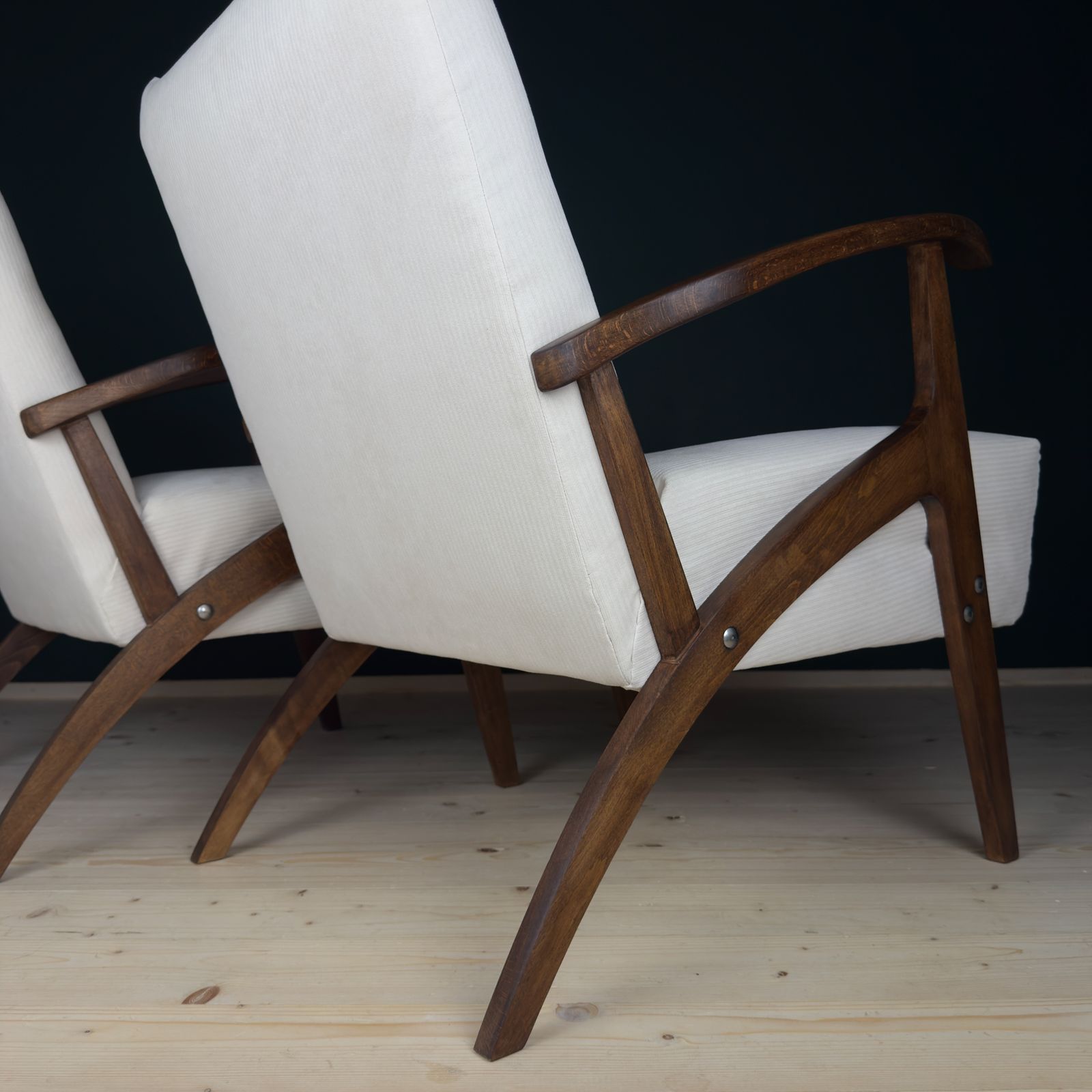 Mid Century Armchair, Yugoslavia 1970s, Set Of 2 photo vintage
