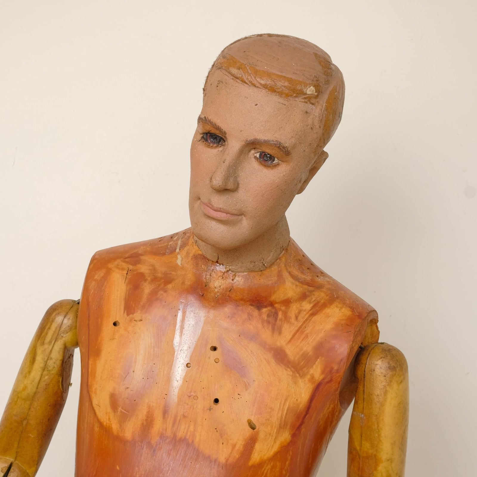 Rare Articulated Shop Store Rubberised Mannequin photo furniture
