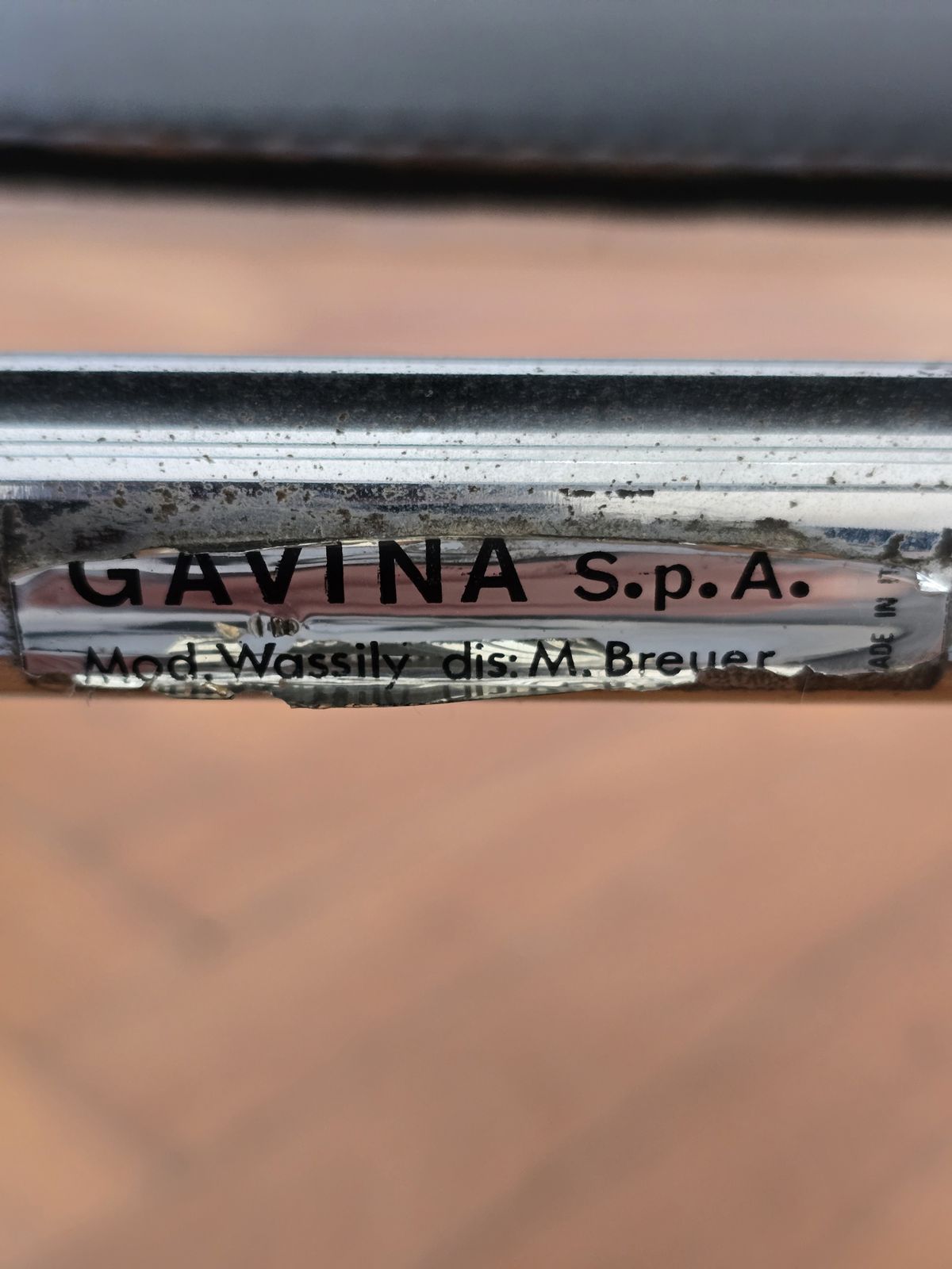 photo buy 60s Wassily Chair By Marcel Breuer For Gavina (Original)