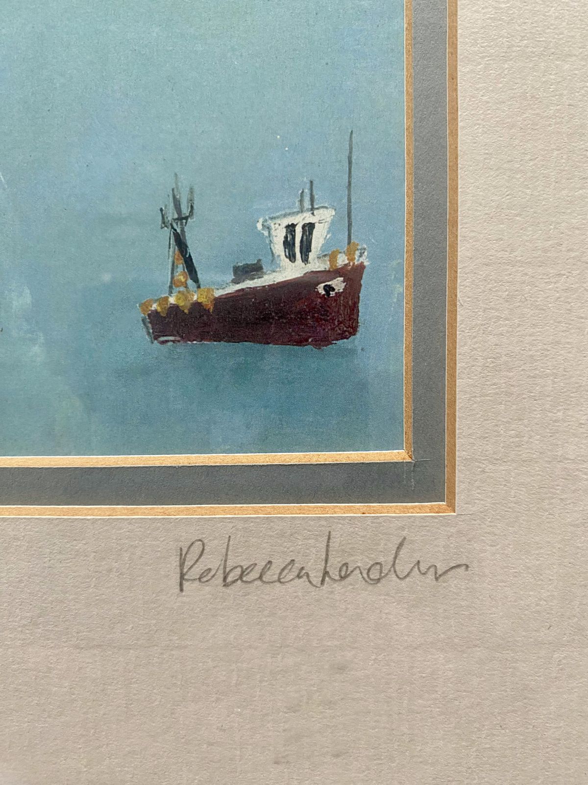 Limited Edition Rebecca Lardner Print 'Harbour Mouth' photo for sale