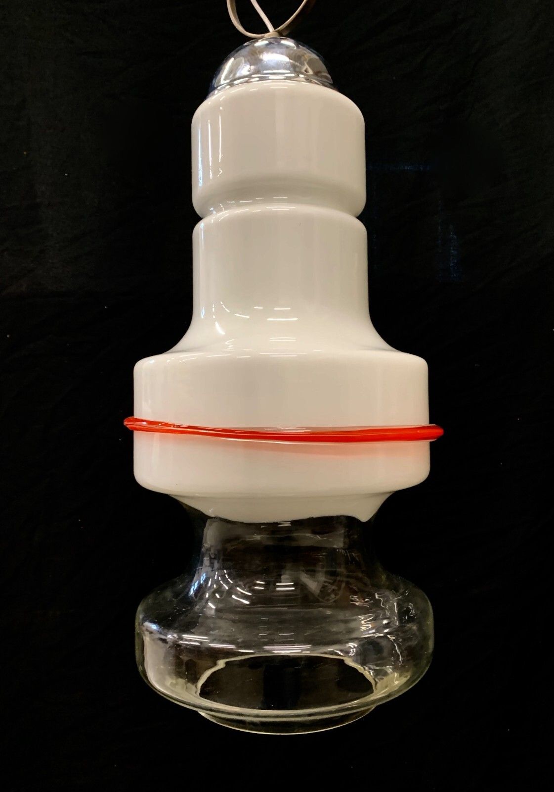 Murano Glass Chandelier Company Leucos 1970 Vintage Made In Italy photo for sale