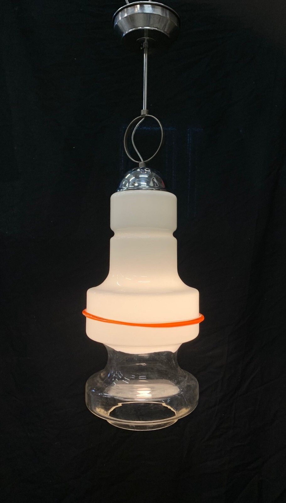 Murano Glass Chandelier Company Leucos 1970 Vintage Made In Italy photo vinterior
