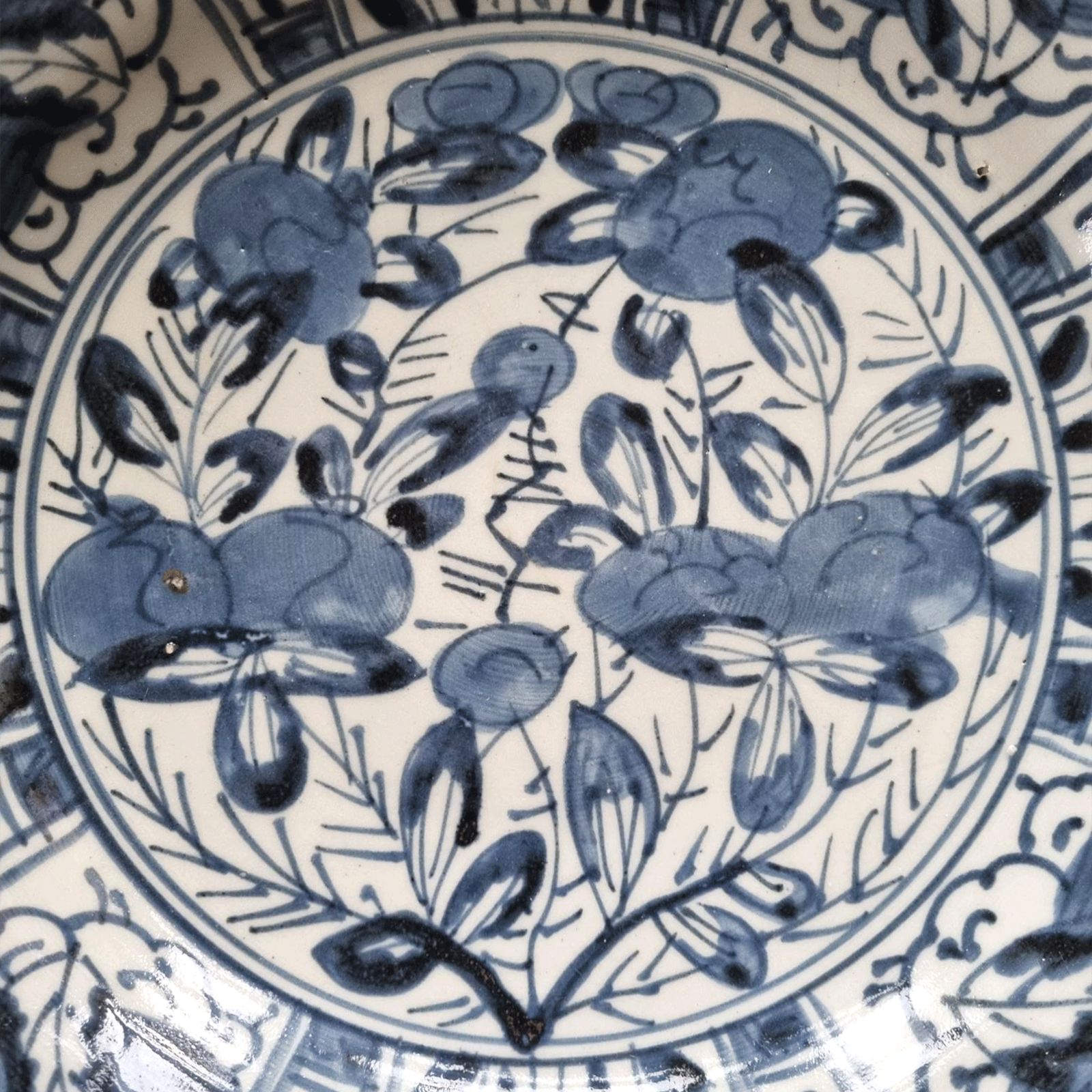 Japanese 17th Century  Early & Rare Kraak Charger C1680 Holzapfel Collection photo Home Decor