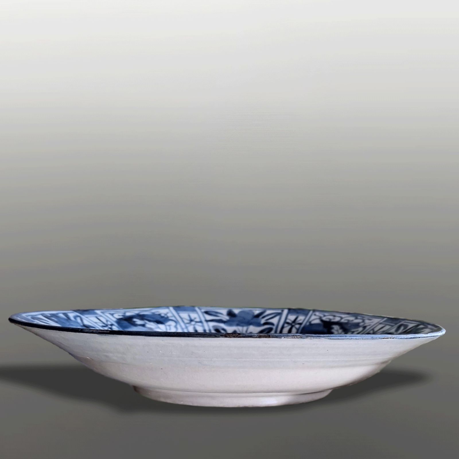Japanese 17th Century  Early & Rare Kraak Charger C1680 Holzapfel Collection photo vinterior