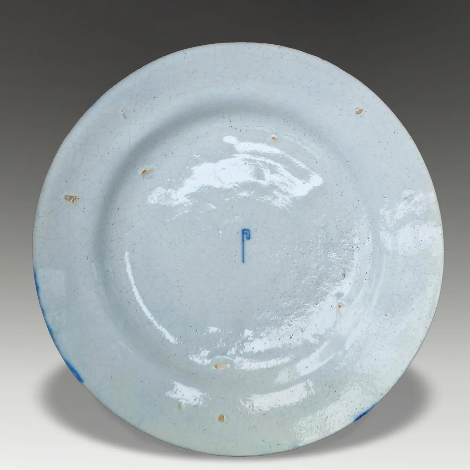 Delft Dish "De Porceleyne Bijl" Circa 1770  Months Series "Meij" Superb  24cmd photo buy