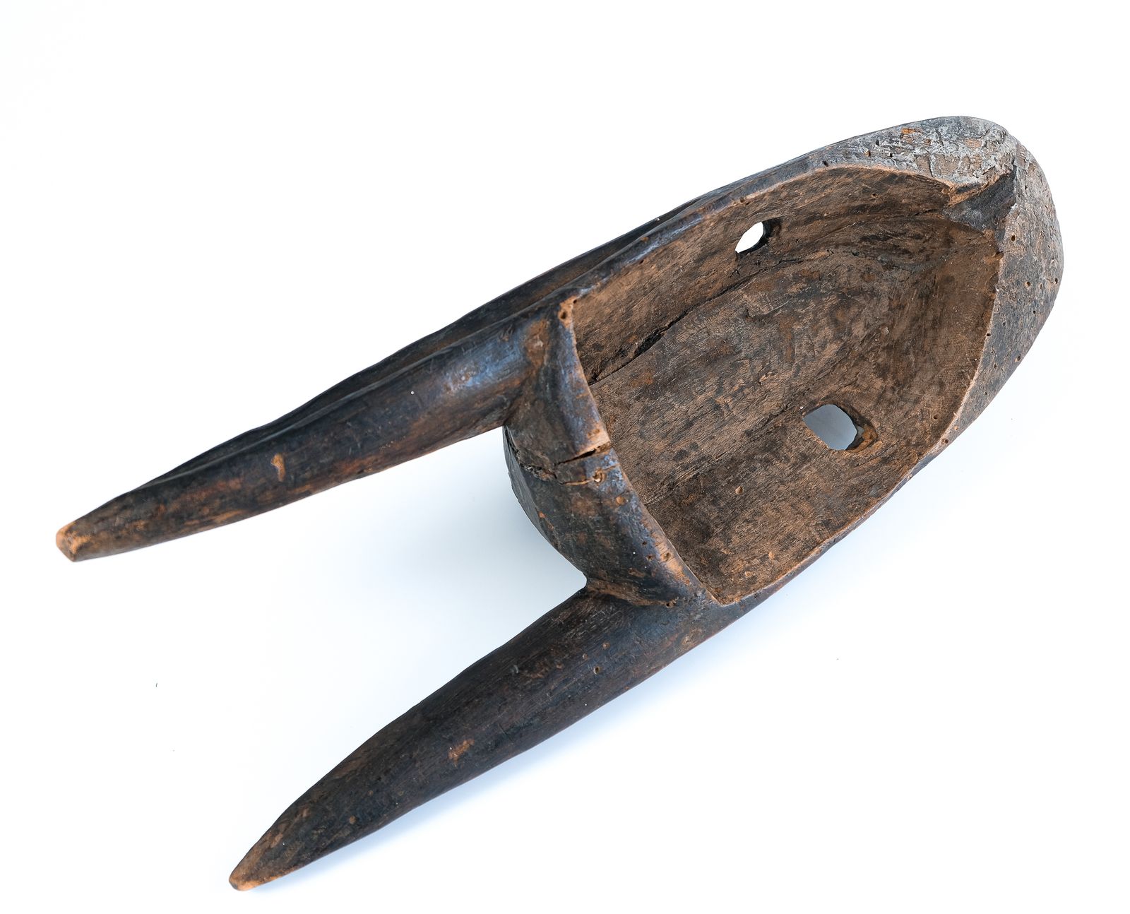 photo vinterior Bamana Koré “Suruku” Hyena Mask, Mali, Early To Mid 20th Century