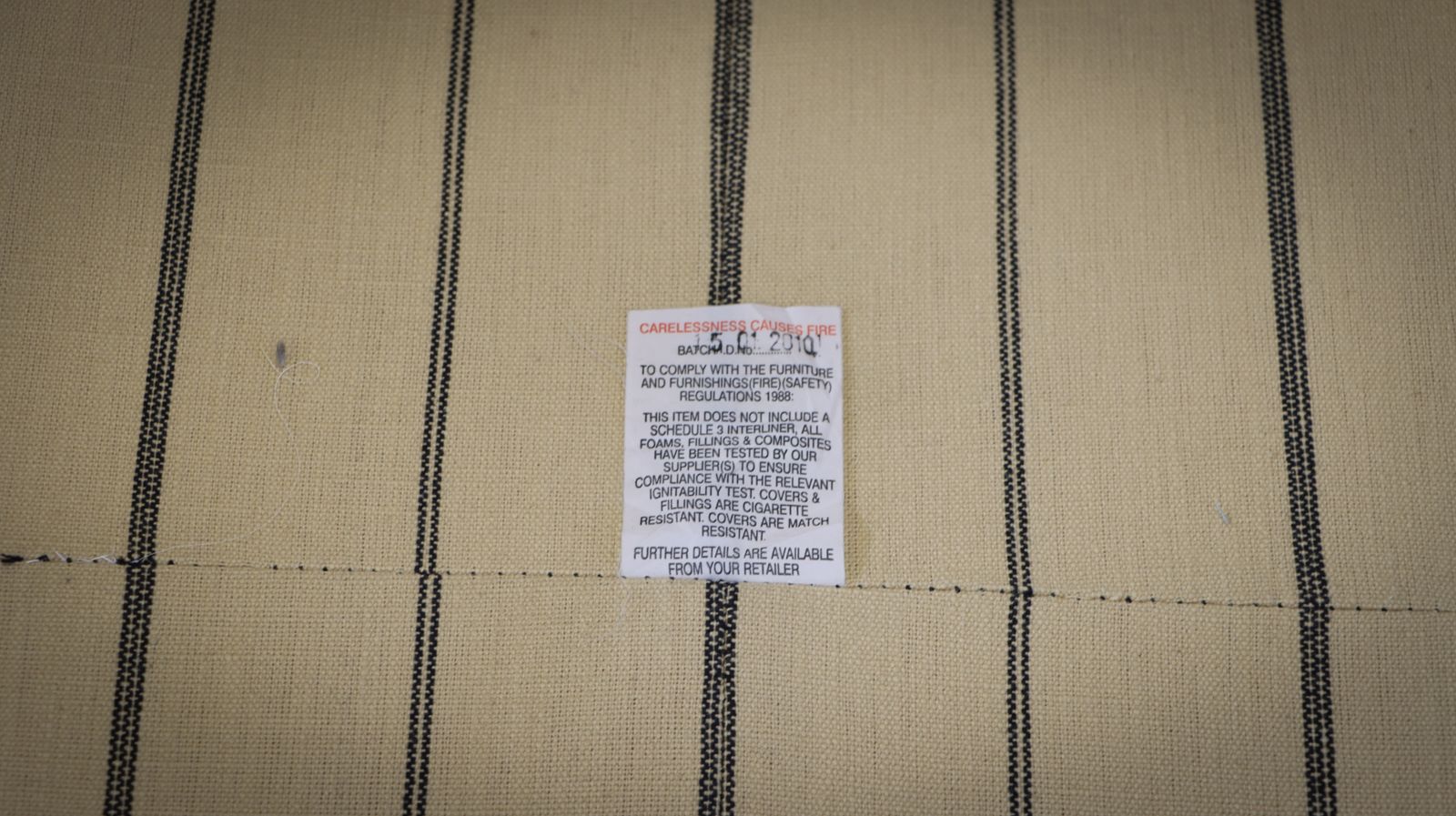 photo for sale Superb Timothy Oulton Westminster Feather 2.5 Seater Leather Sofa Nautical Linen