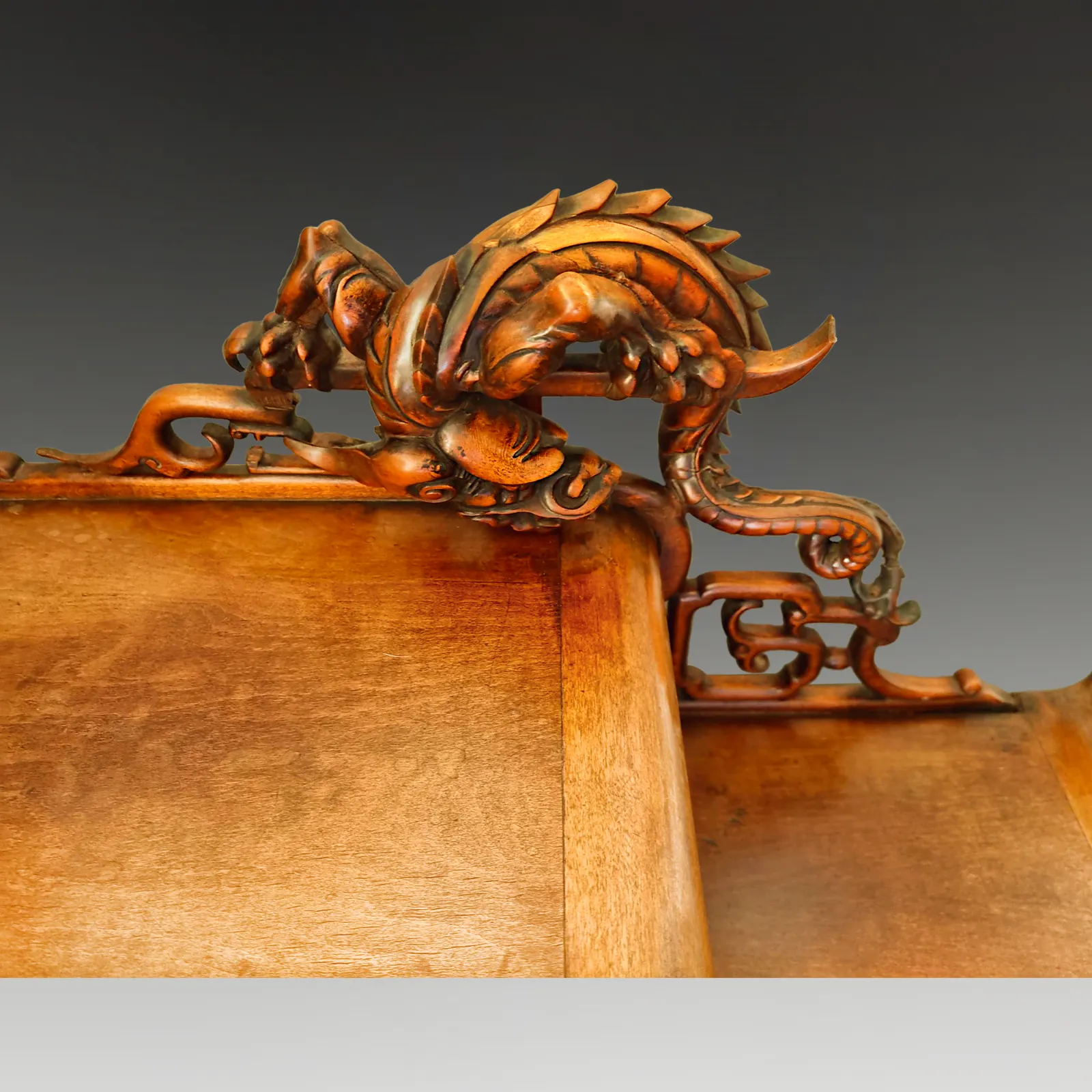 Magnificent French Gabriel Viadot  Circa 1878  Aesthetic Movement Kneehole Desk photo vintage