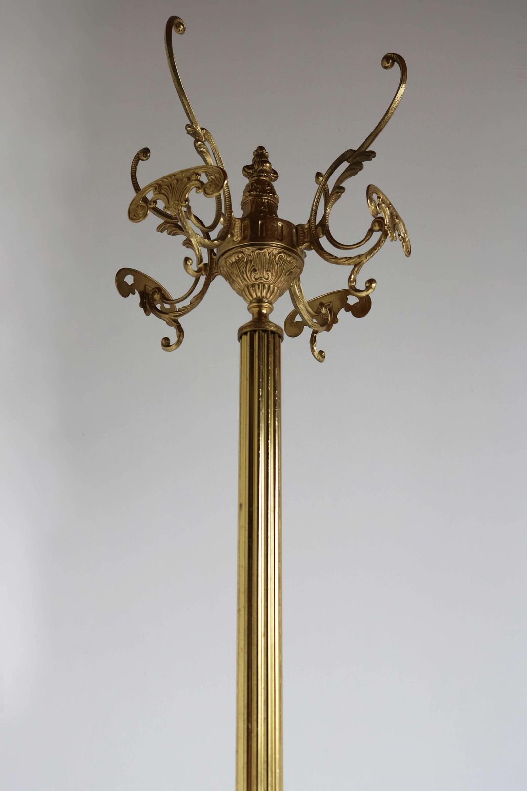 Midcentury 60s Antique Style Italian Coat Hat Rack Hollywood Regency Hall Tree photo buy