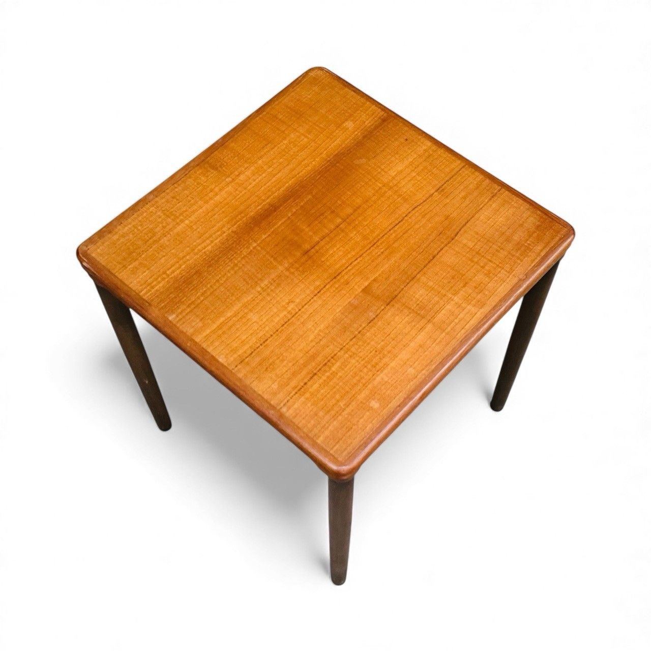 Danish Teak Nest Of Tables Salin Mobler Ceramic Surface Rare Mis Century C1960s photo 145.0