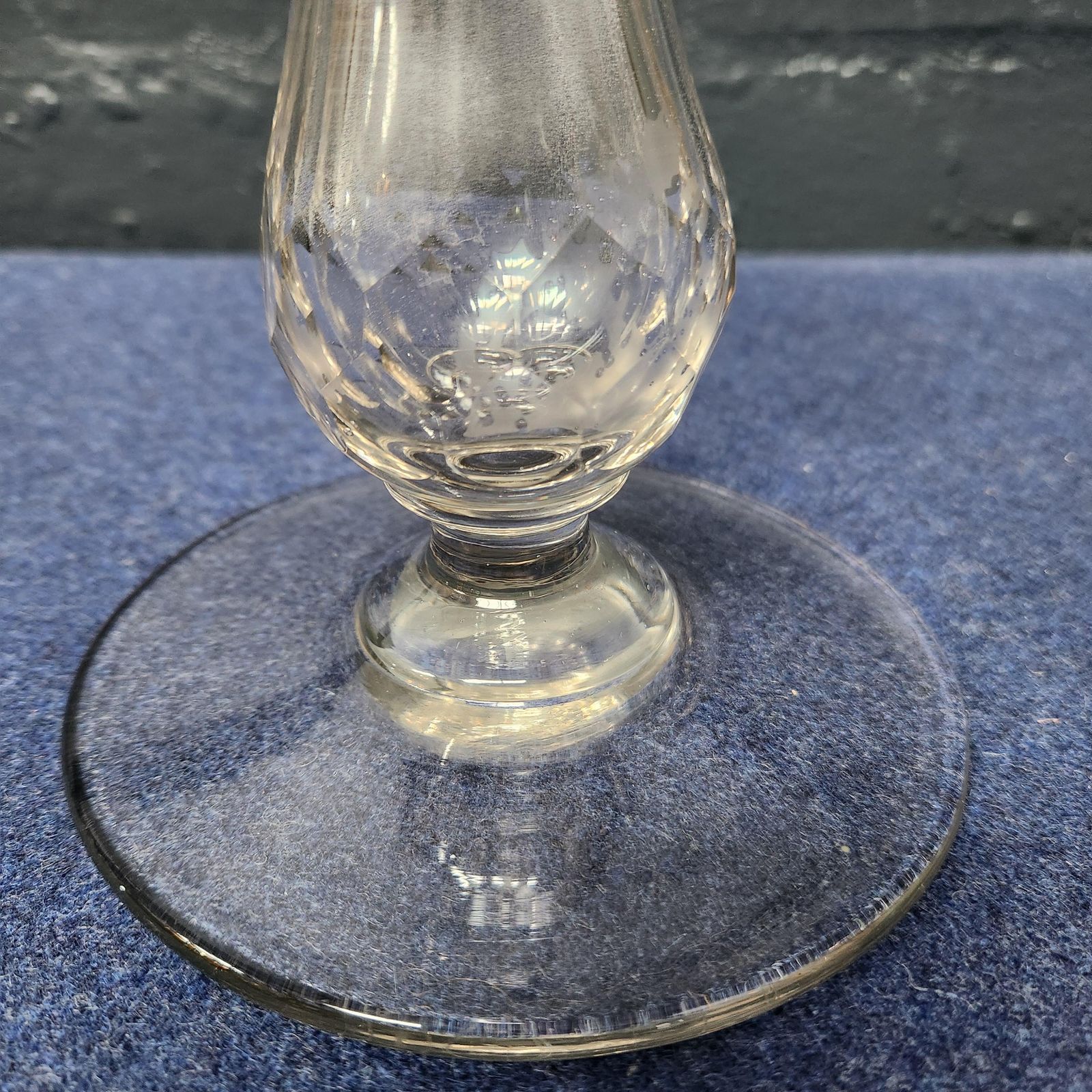 photo furniture Glass Lacemakers Lamp, French, Circa Late 18th/Early 19th C