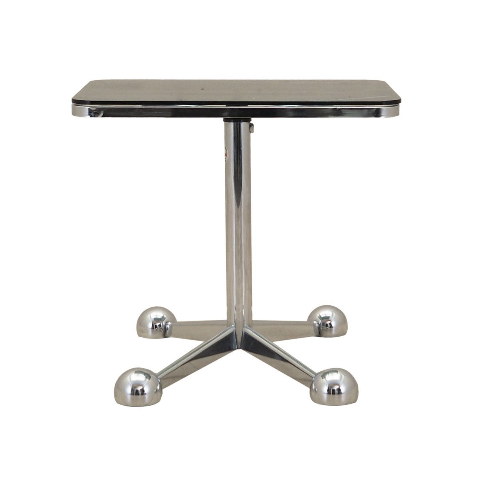 Coffee Table On Wheels, Italian Design, 1970s, Manufacturer: Allegri