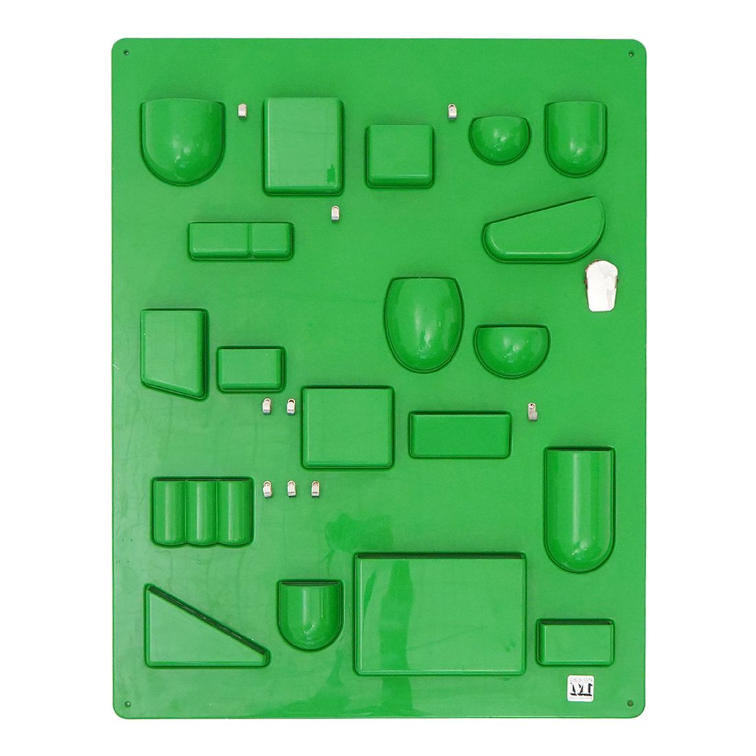 Green “Utensilo” Wall Organizer By Dorothee Becker Maurer For Design M, 1970s photo furniture