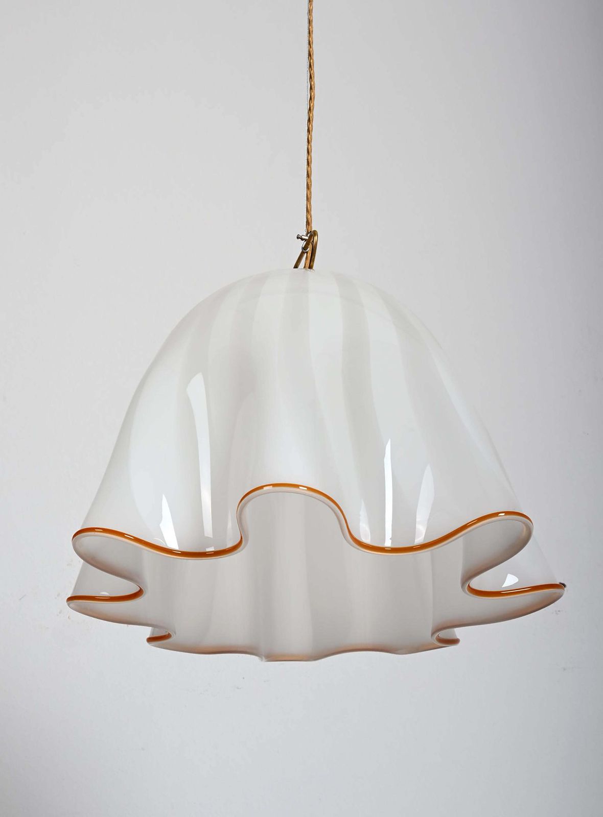 photo for sale Large Fazzoletto Pendant Lamp By J.T. Kalmar