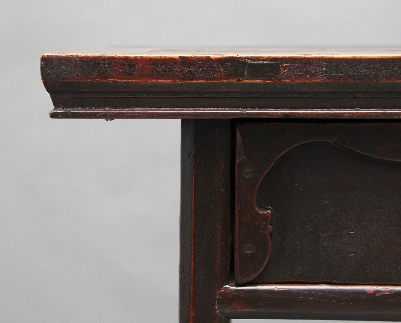 19th Century Chinese Elm Side Table photo buy