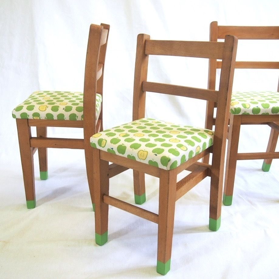Child’s Vintage Classroom Chair, Refurbished. photo vinterior