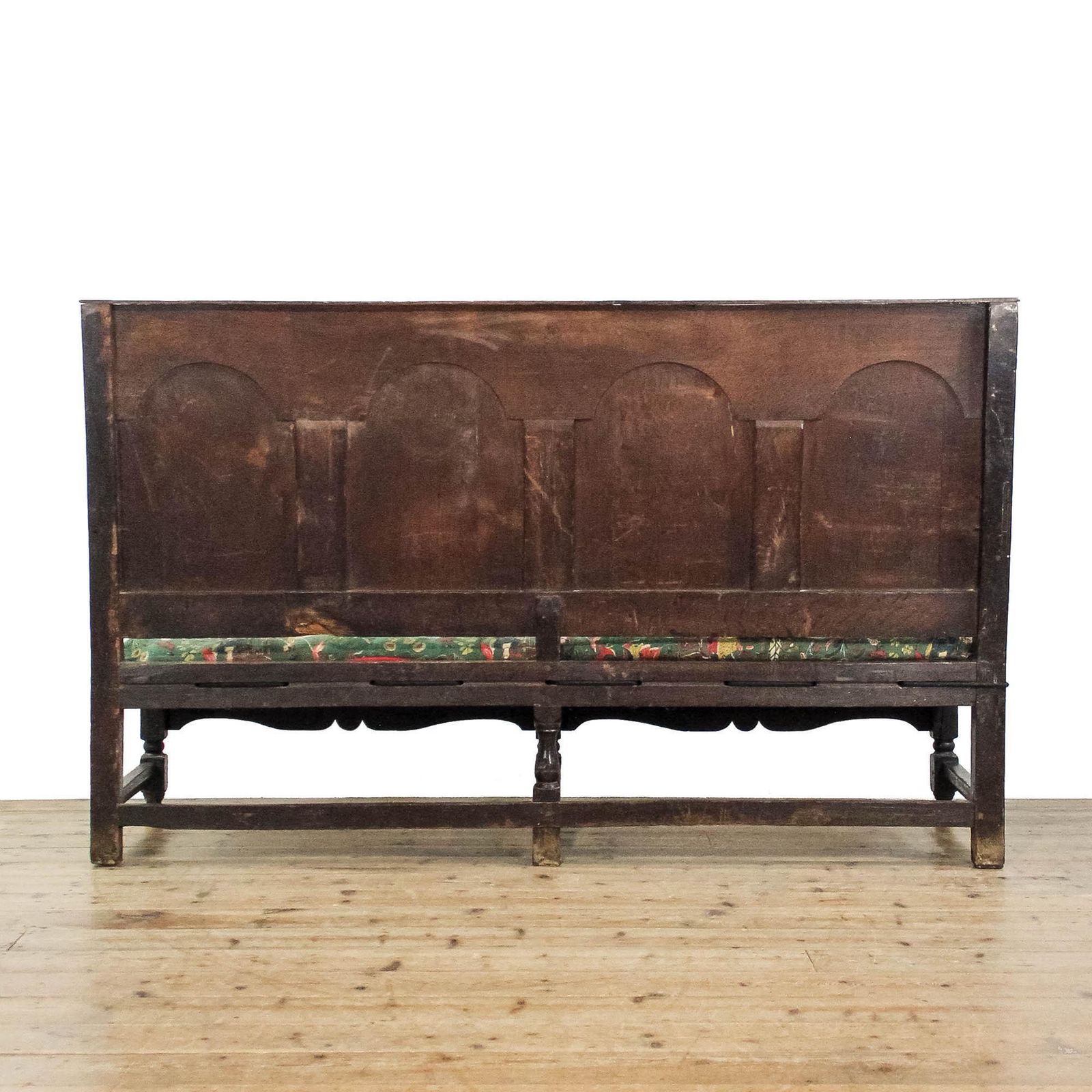 Antique Oak Settle | Oak Bench | Antique Bench | Antique Seating | Hallway | Early Antiques | Large Bench photo for sale