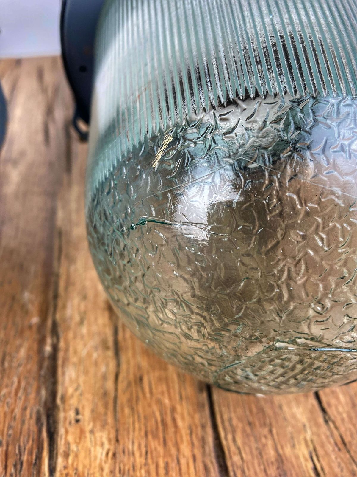 Pair Of Blue Industrial Soviet Era Vintage Hanging Lights, 1970s photo buy