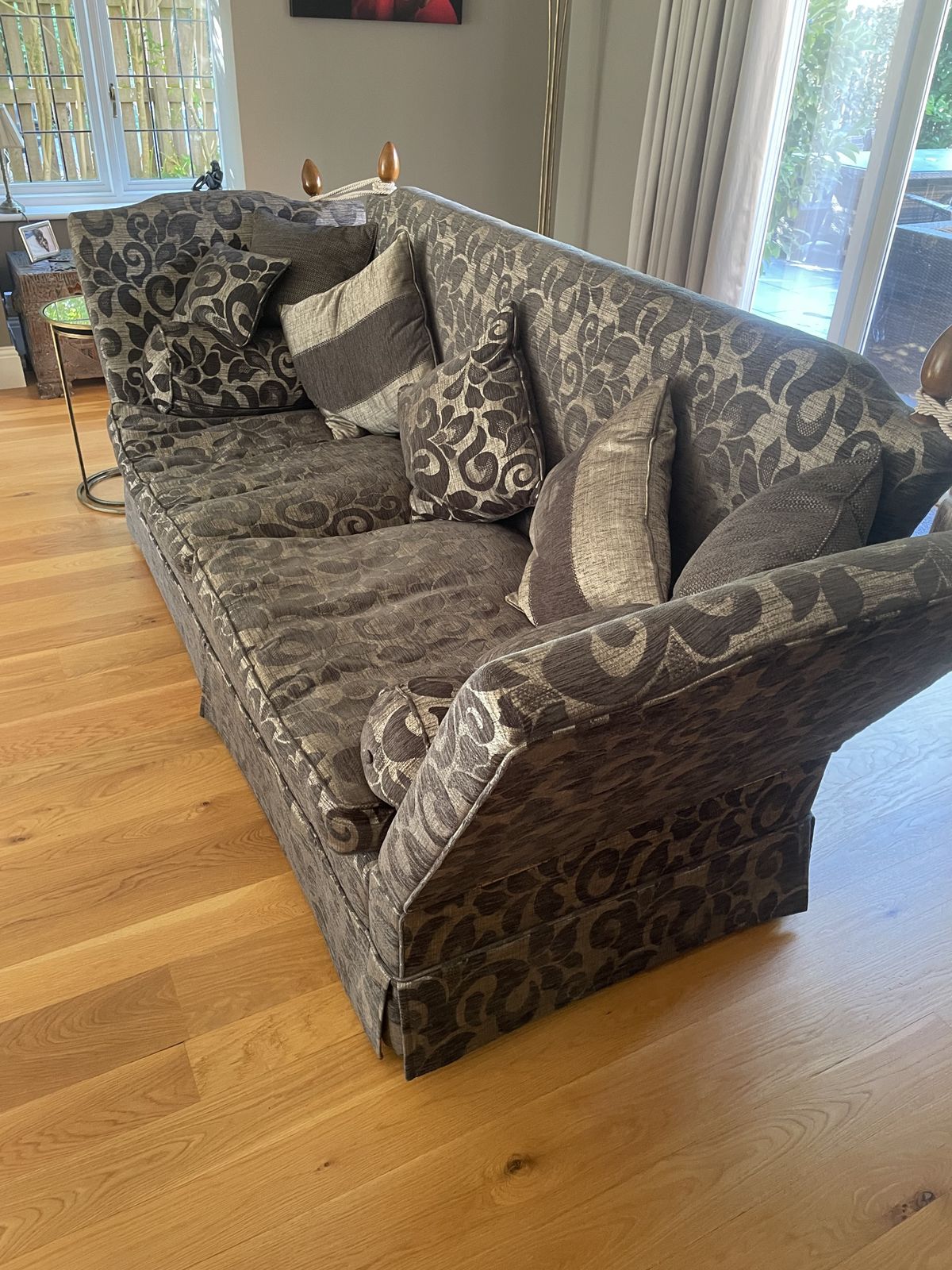 Traditional Knole Style 3piece Sofa Inc Love Seat photo for sale