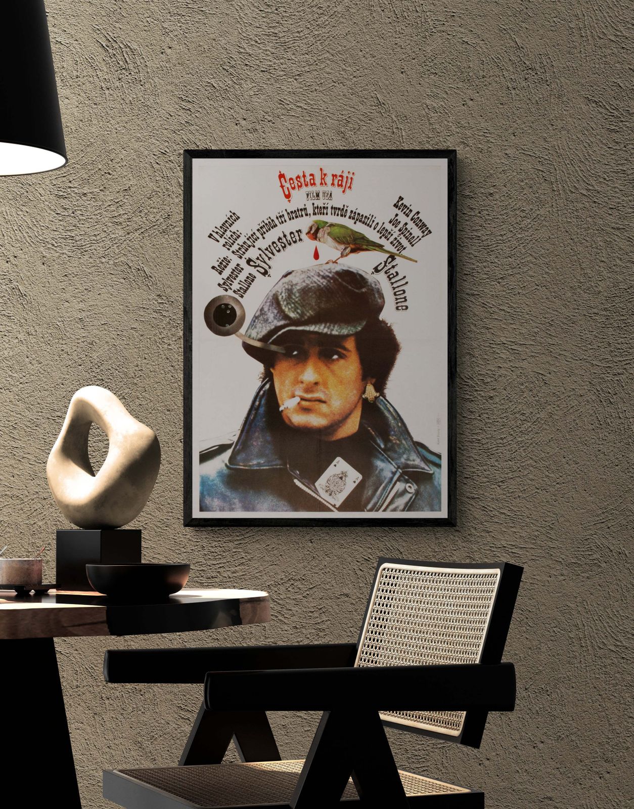 Paradise Alley Original Czech A1 Poster photo furniture