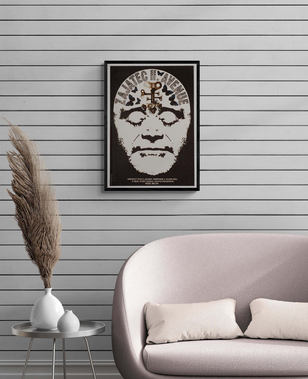The Prisoner Of Second Avenue Original Czech A1 Poster photo furniture
