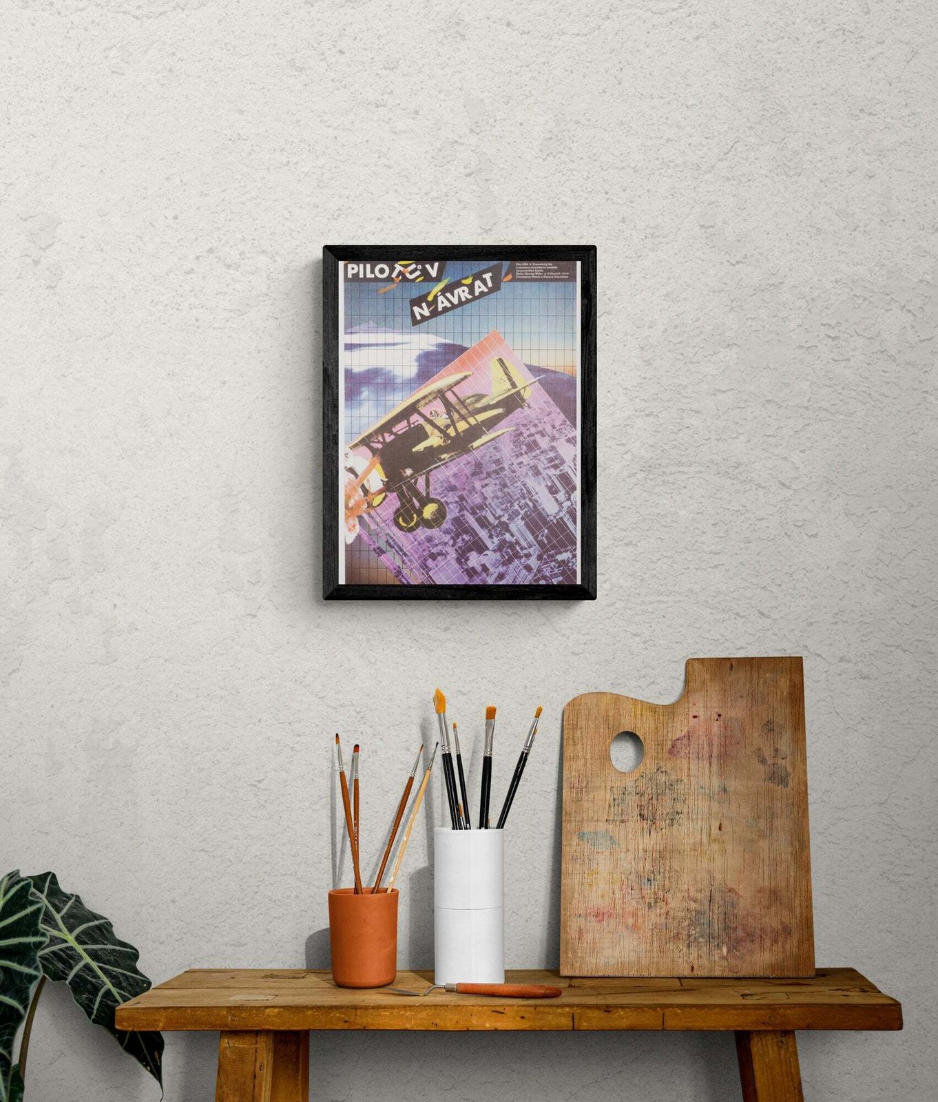 The Aviator Original Czech A3 Poster photo furniture