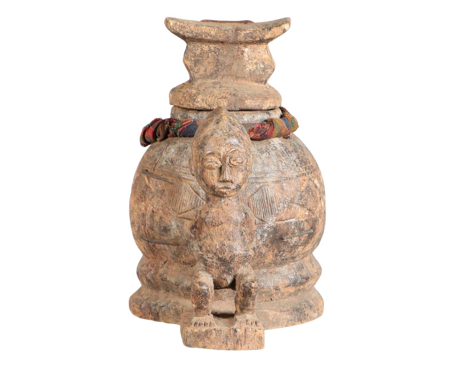 Rare Baule Mouse Oracle Box (Gnamien Kpan) Ivory Coast, Mid 20th Century Carving photo furniture