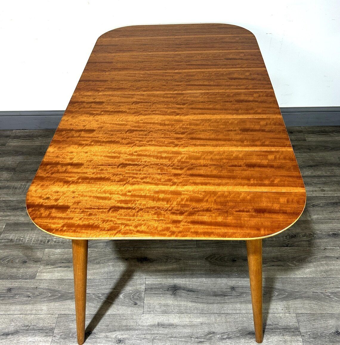 Fabulous Mid Century 1950's Extending Dining Table Heals For Jason Chairs Scarce photo vinterior