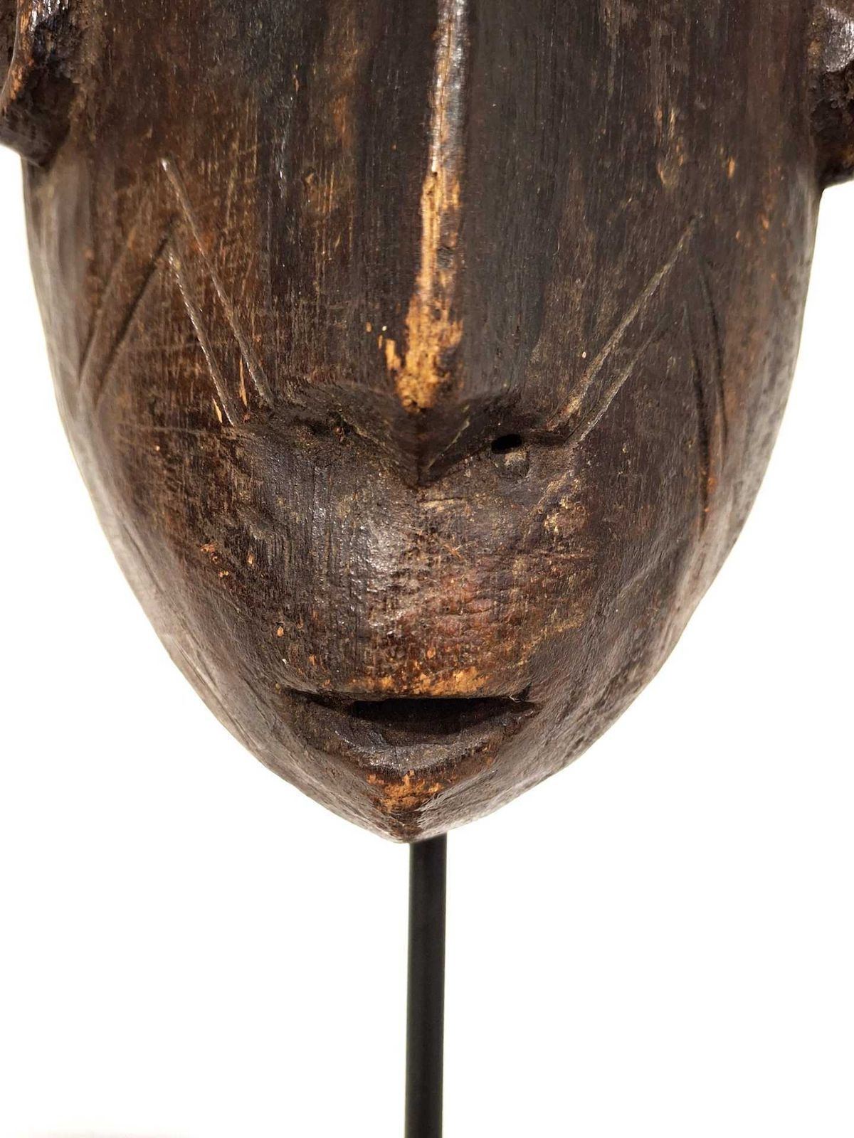 photo for sale Vintage African Katanda Mask – Lega Tribe, DR Congo – Mid 20th Century