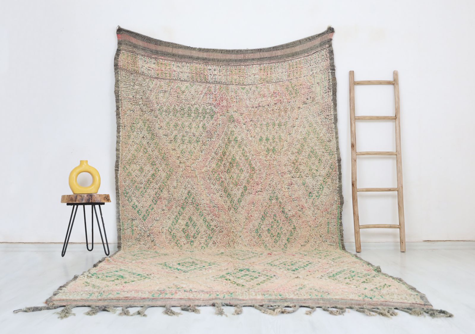 Tacfarinas Vintage Moroccan Rug 6'2" X11'8"