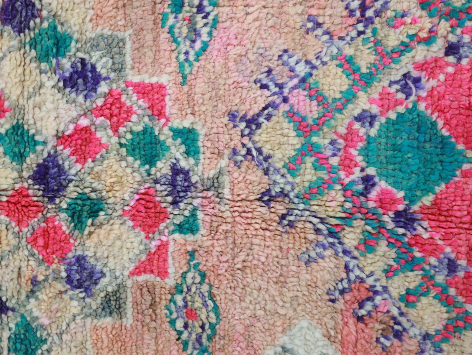 Heba Vintage Moroccan Rug 6'4" X11'6" photo buy