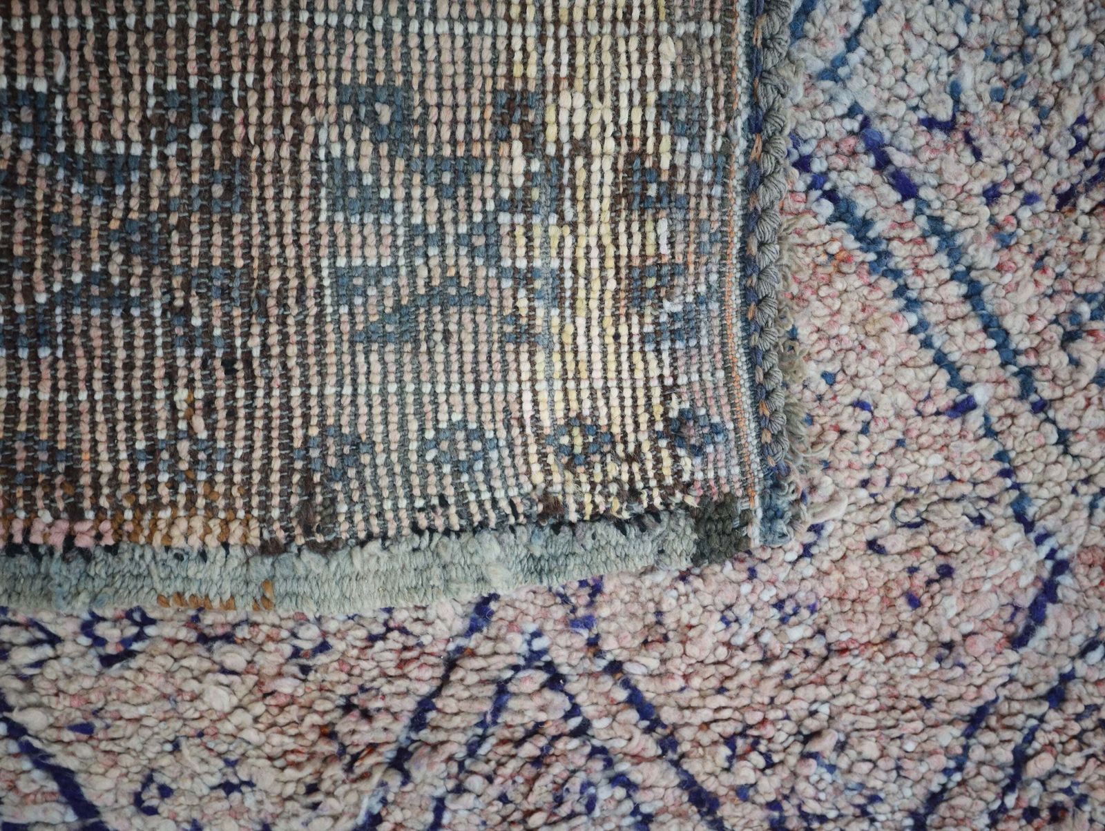 photo for sale Tihya Vintage Moroccan Rug 7'1" X11'5"