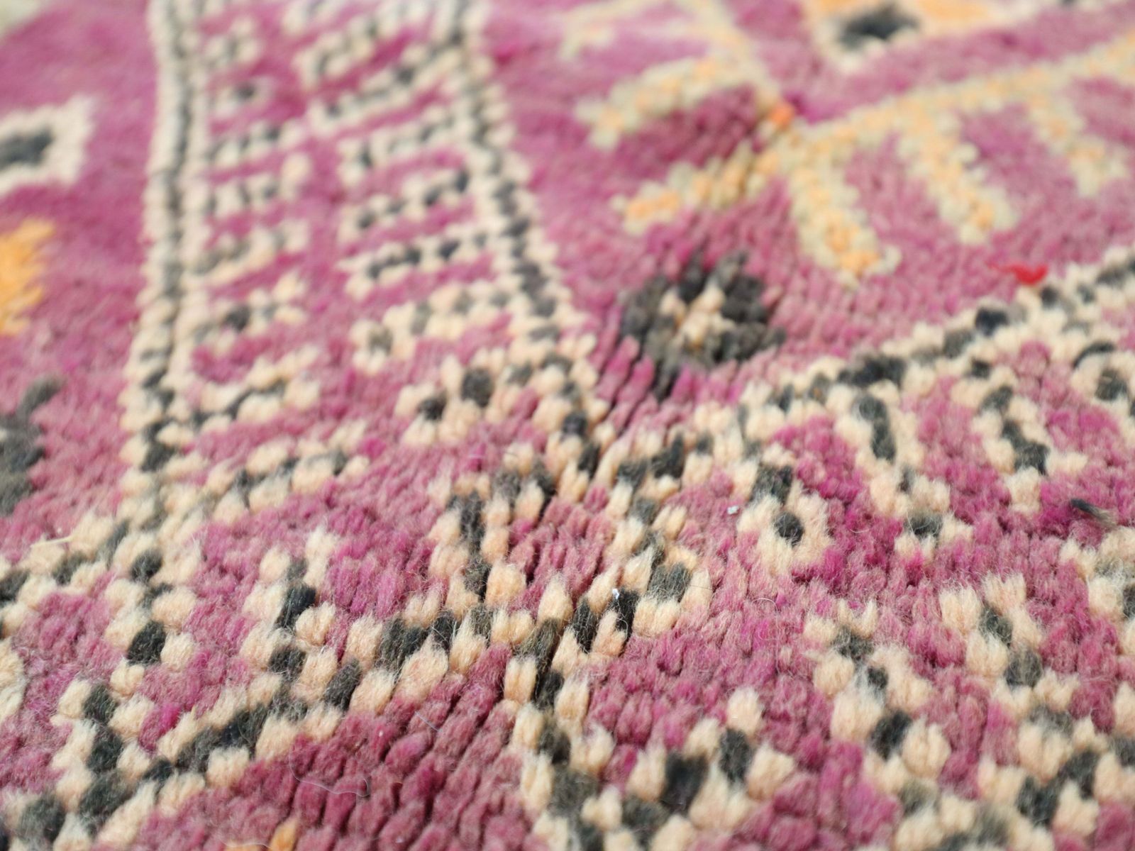 photo furniture Bahsis Vintage Moroccan Rug 5'9" X 9'2"