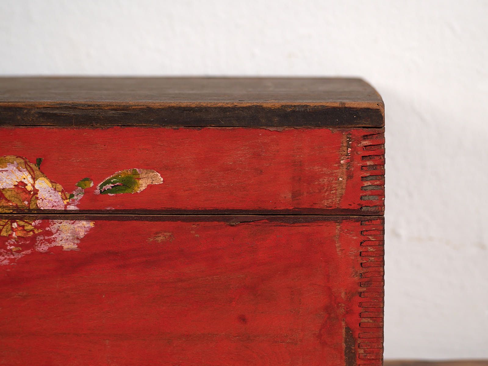 Antique Oriental Red Case (C.1900) #33 photo Furniture