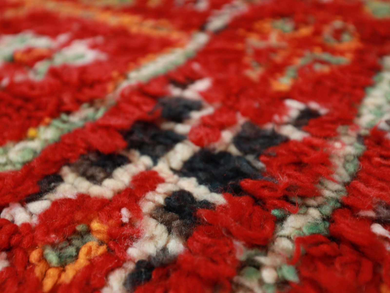 photo for sale Ajeddig Vintage Moroccan Rug 6'2" X11'5"