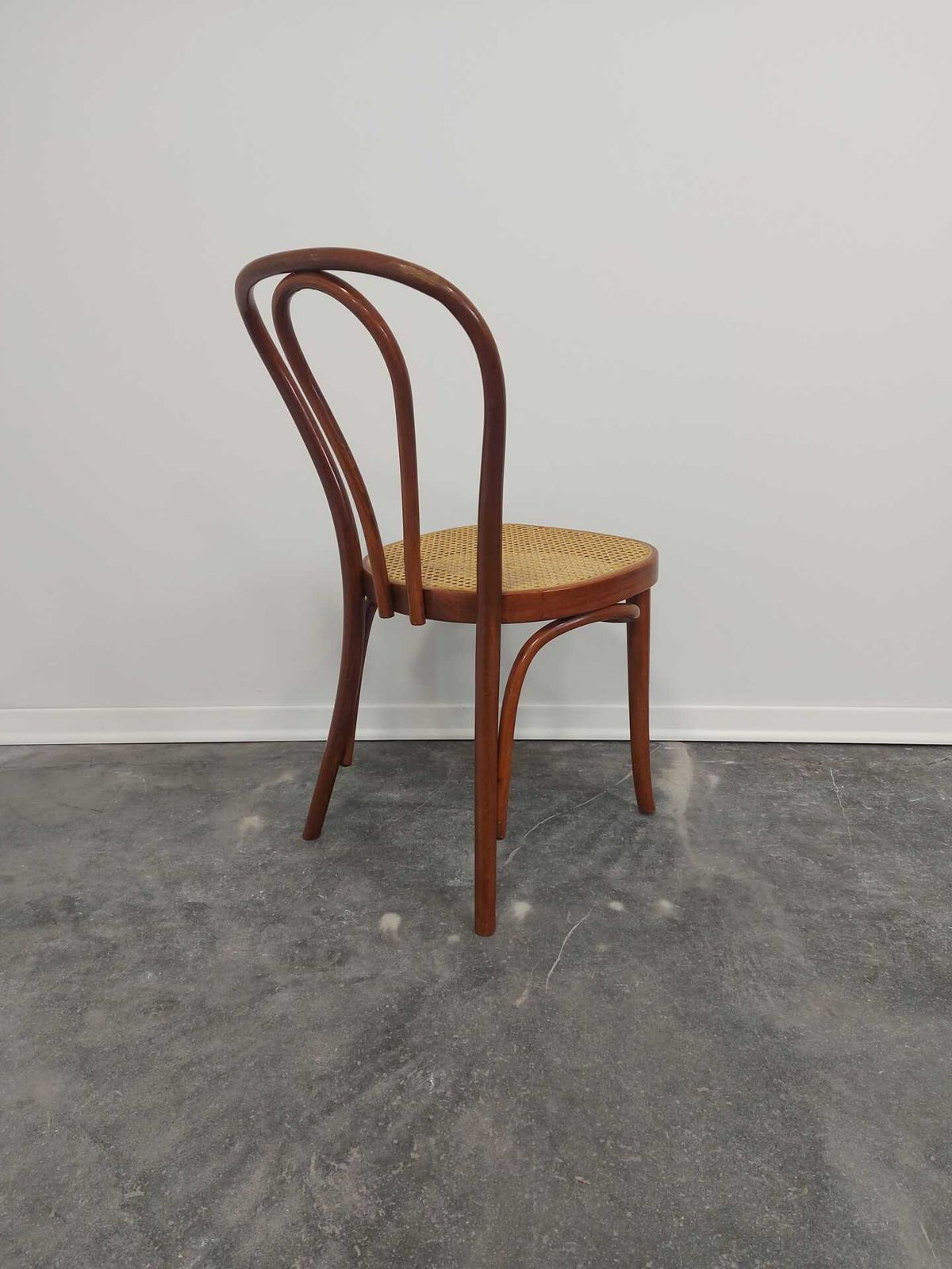 photo furniture Dining Chair, Bentwood Cane, No. 18, 1970s