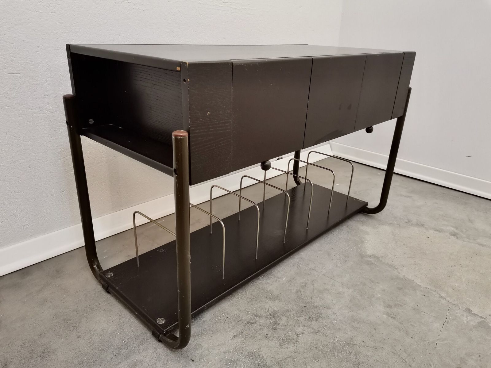 Side Table, Record Player Stand, 1970s