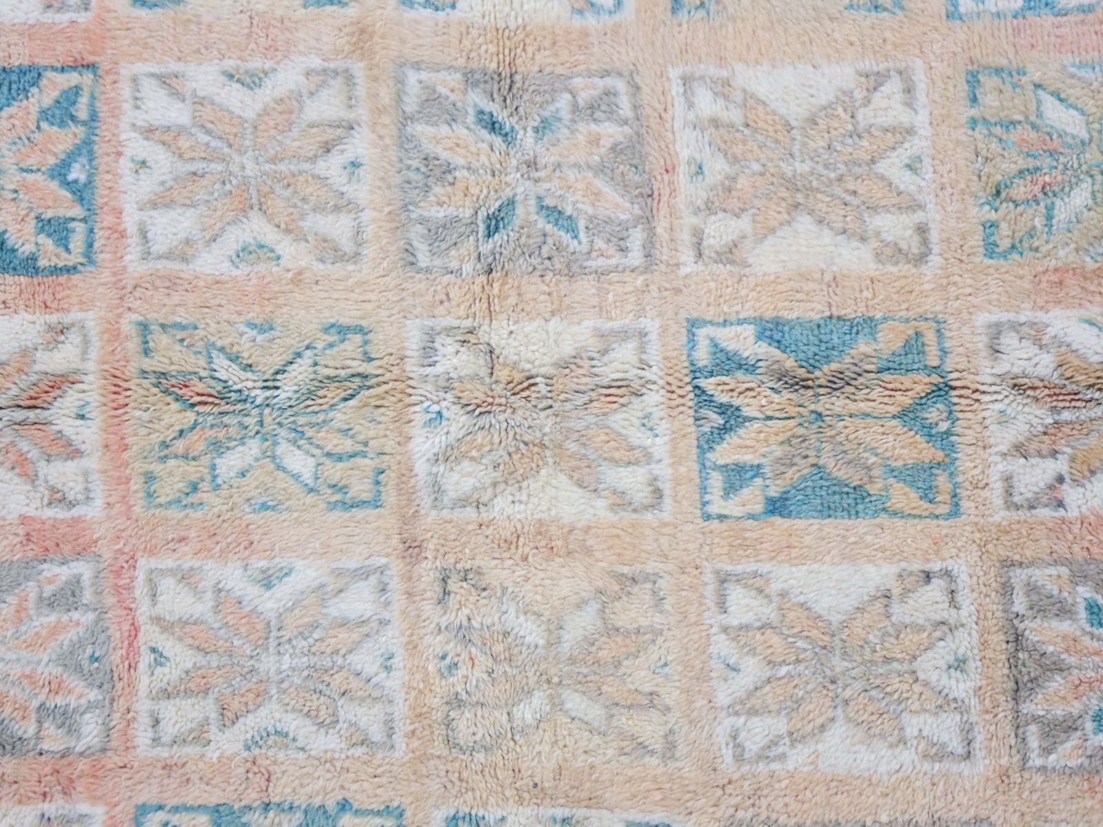 Kalismo Vintage Moroccan Rug 5'5" X 8'1" photo Textiles